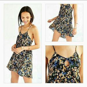 For Love & Lemons Watercolor Floral Dress